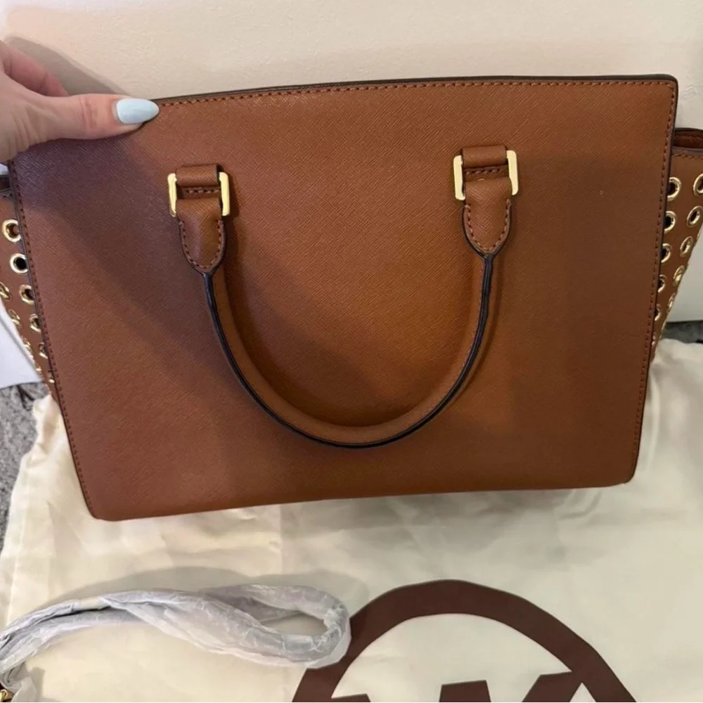 Michael Kors Selma Grommet Tote Bag